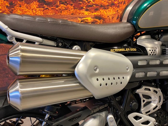 2021 Triumph Scrambler 1200 Steve McQueen Edition Scrambler Green