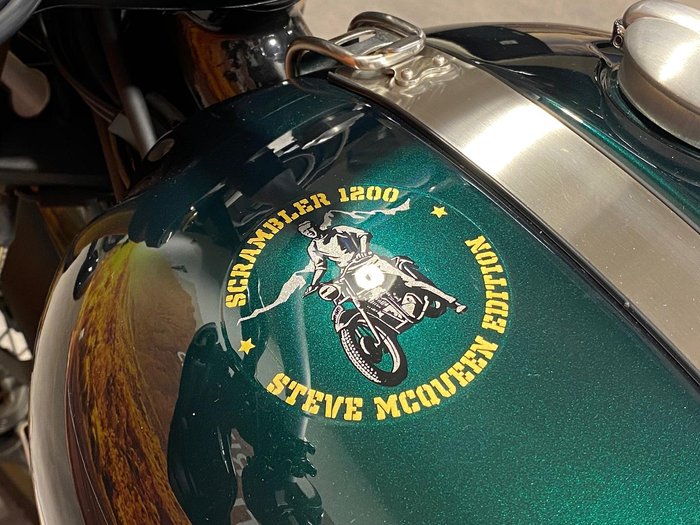 2021 Triumph Scrambler 1200 Steve McQueen Edition Scrambler Green