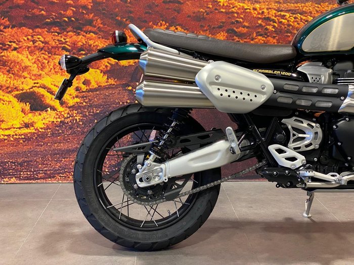 2021 Triumph Scrambler 1200 Steve McQueen Edition Scrambler Green