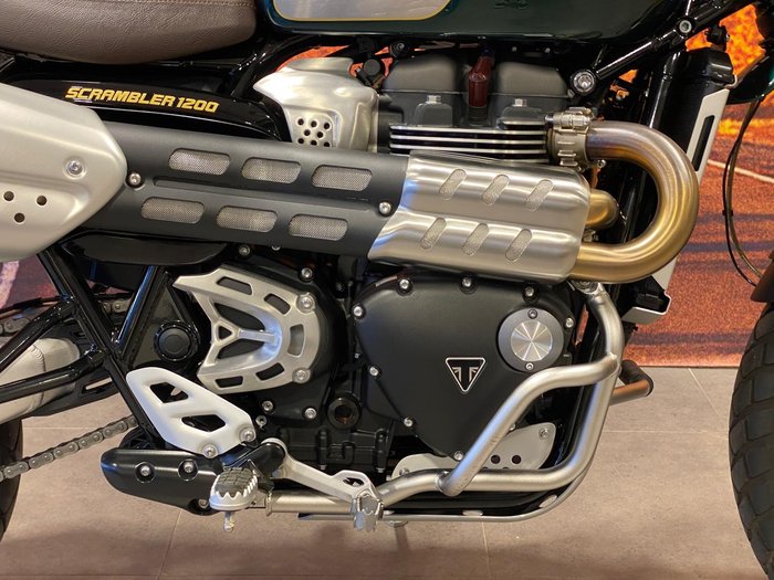 2021 Triumph Scrambler 1200 Steve McQueen Edition Scrambler Green