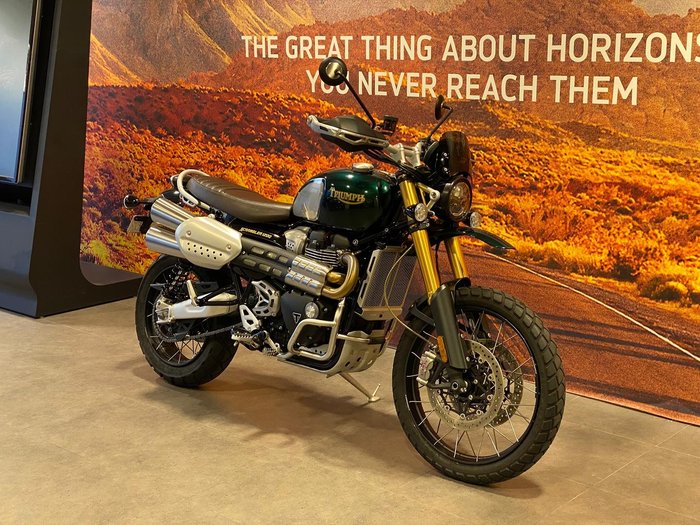 2021 Triumph Scrambler 1200 Steve McQueen Edition Scrambler Green