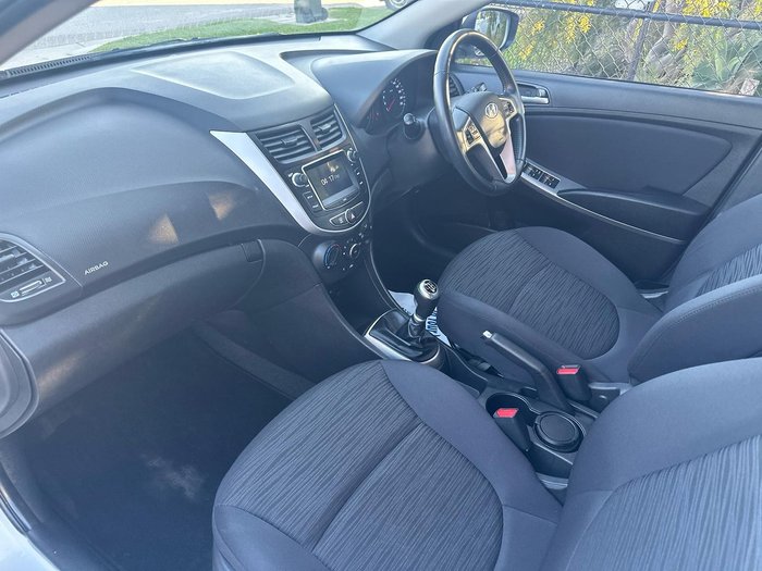 2018 Hyundai Accent Sport RB6 MY18 Chalk White