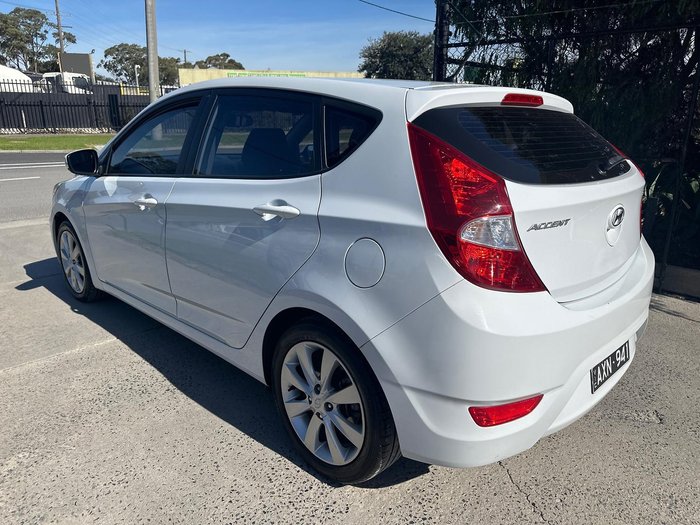 2018 Hyundai Accent Sport RB6 MY18 Chalk White