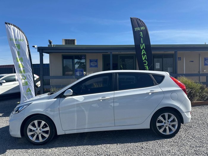 2018 Hyundai Accent Sport RB6 MY18 Chalk White