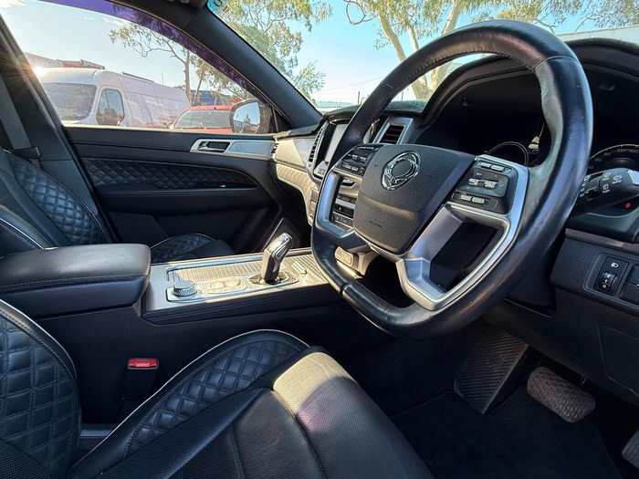 2022 SsangYong Rexton Ultimate Y450 MY23 4X4 Dual Range Atlantic Blue