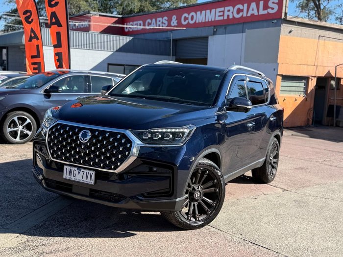 2022 SsangYong Rexton Ultimate Y450 MY23 4X4 Dual Range Atlantic Blue
