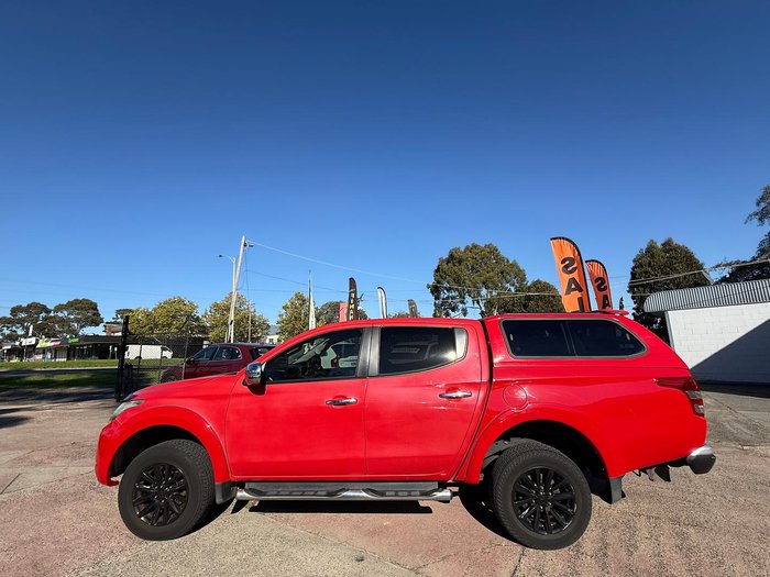 2016 Mitsubishi Triton GLS MQ MY16 4X4 Dual Range Red