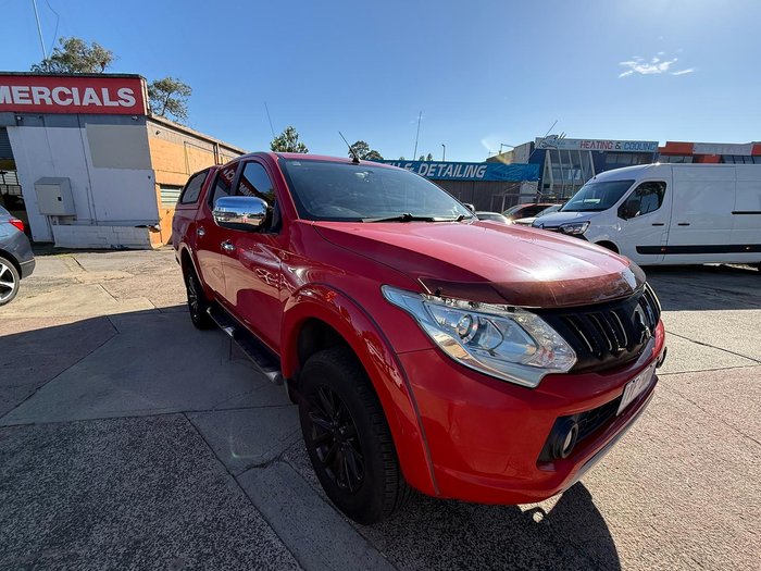 2016 Mitsubishi Triton GLS MQ MY16 4X4 Dual Range Red