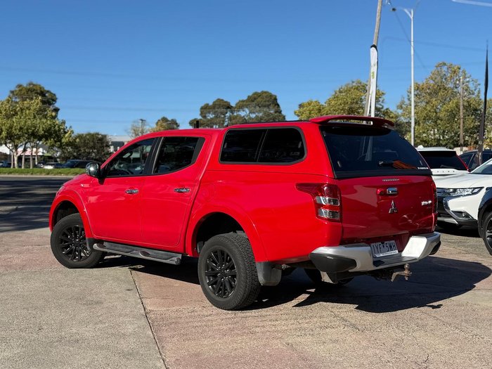 2016 Mitsubishi Triton GLS MQ MY16 4X4 Dual Range Red