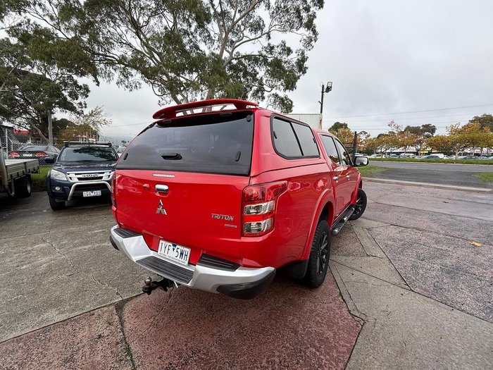 2016 Mitsubishi Triton GLS MQ MY16 4X4 Dual Range Red