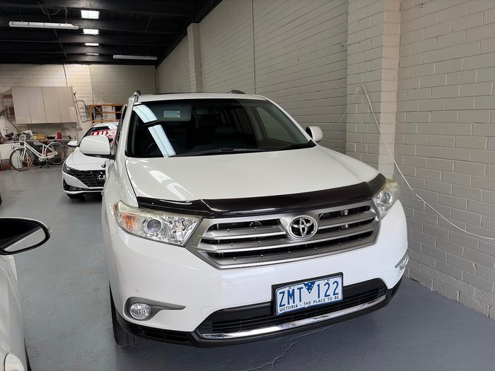 2012 Toyota Kluger Grande GSU45R MY12 AWD Crystal Pearl