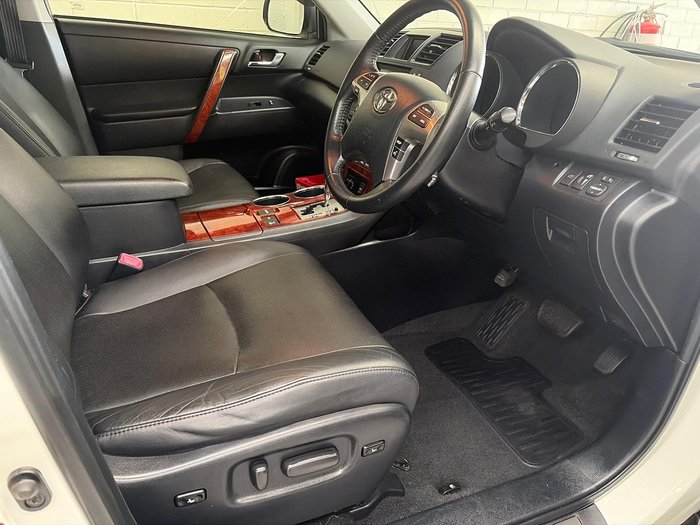 2012 Toyota Kluger Grande GSU45R MY12 AWD Crystal Pearl