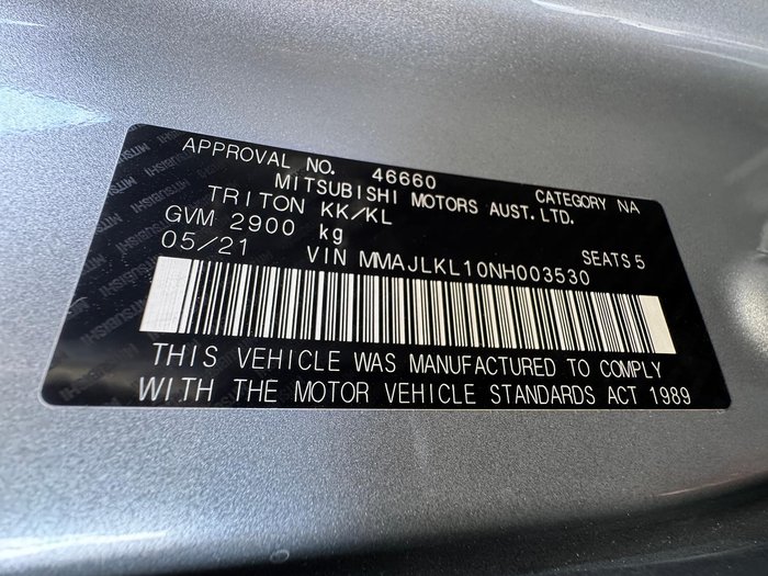 2021 Mitsubishi Triton GLS