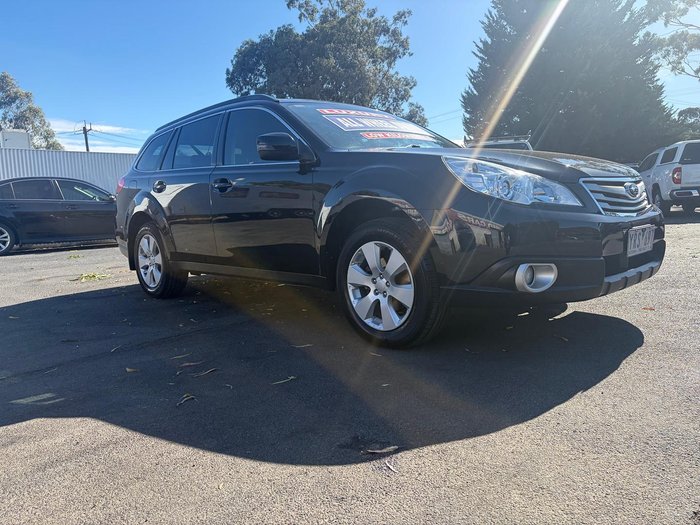 2012 Subaru Outback 2.5i Premium 4GEN MY12 AWD Crystal Black