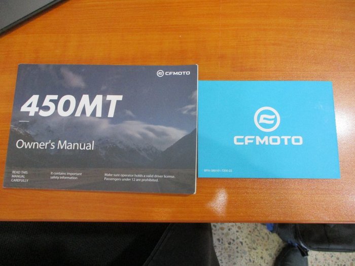2024 CFMOTO 450 MT GREY