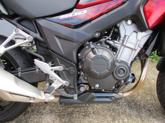 2018 Honda CB500X RED