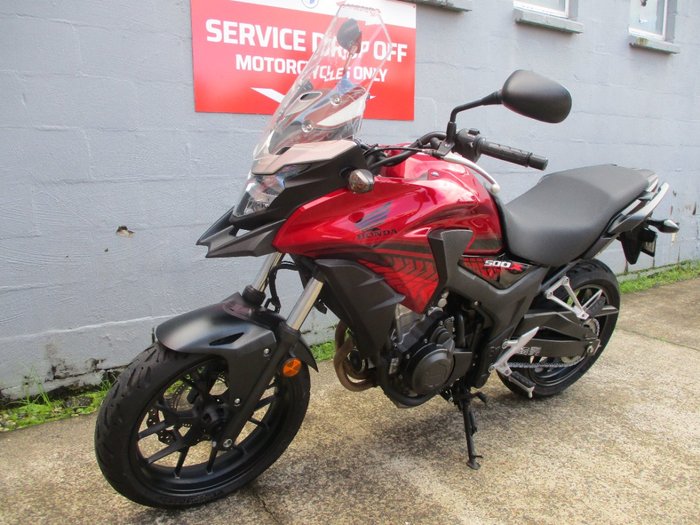 2018 Honda CB500X RED