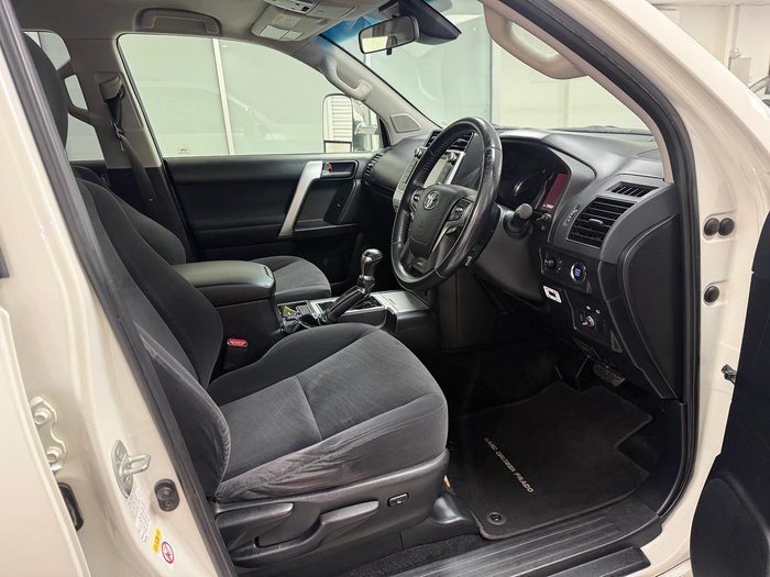 2017 Toyota Landcruiser Prado GXL GDJ150R 4X4 Dual Range WHITE