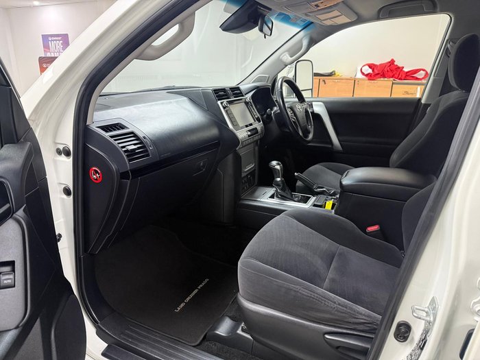 2017 Toyota Landcruiser Prado GXL GDJ150R 4X4 Dual Range WHITE