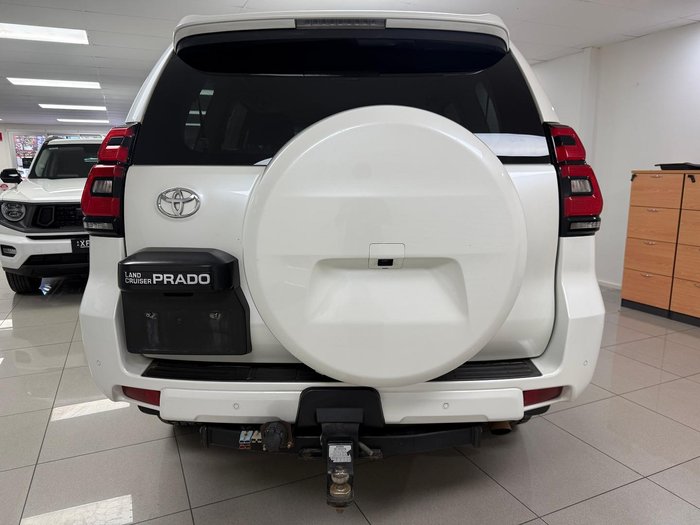 2017 Toyota Landcruiser Prado GXL GDJ150R 4X4 Dual Range WHITE