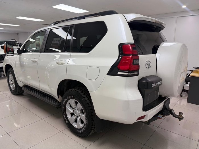 2017 Toyota Landcruiser Prado GXL GDJ150R 4X4 Dual Range WHITE