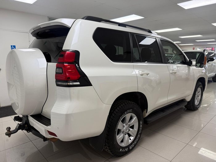 2017 Toyota Landcruiser Prado GXL GDJ150R 4X4 Dual Range WHITE