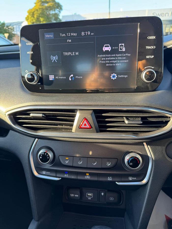 2022 Hyundai Santa Fe TM.V4 MY22 4X4 On Demand White Cream