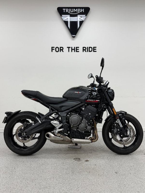 2025 Triumph 2025 TRIUMPH 660CC TRIDENT LAMS Black
