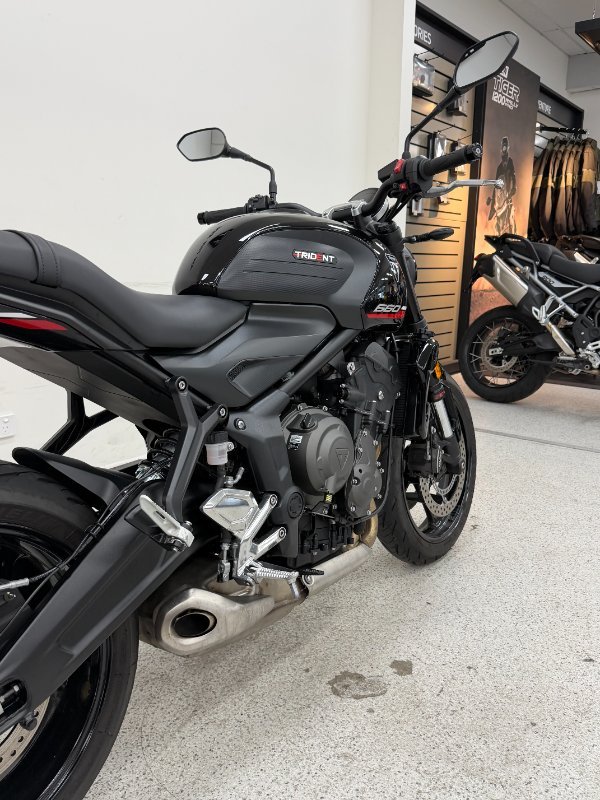2025 Triumph 2025 TRIUMPH 660CC TRIDENT LAMS Black