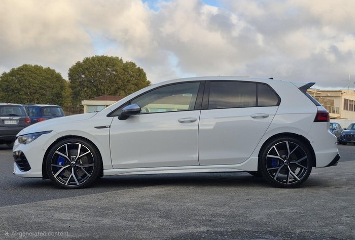 2024 Volkswagen Golf R 8 MY24 Four Wheel Drive Pure White