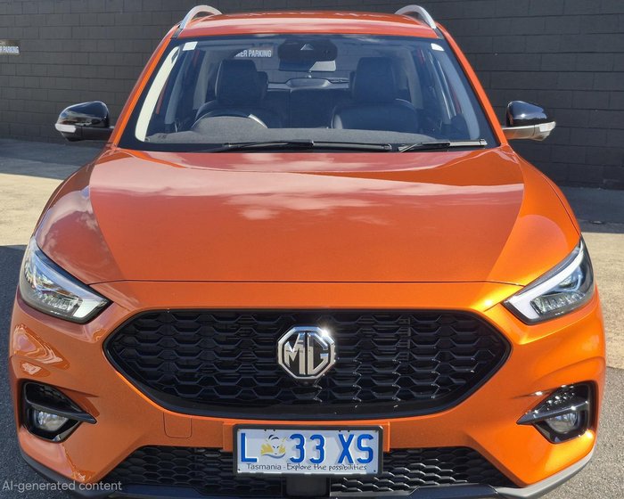 2024 MG ZS Excite AZS1 MY24 ORANGE