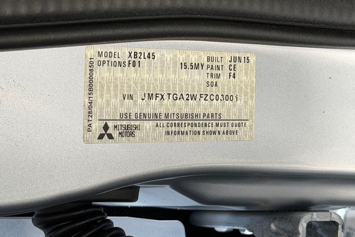 2015 Mitsubishi ASX LS