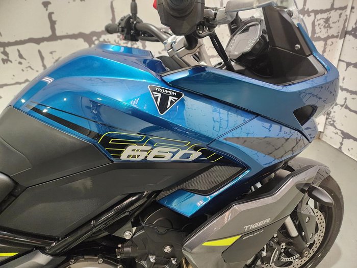 2026 Triumph Tiger Sport 660 Tiger Blue