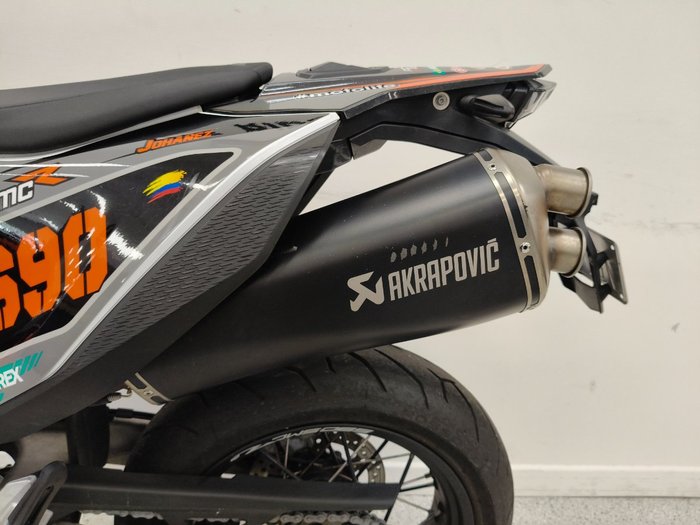 2019 Ktm 690 SMC R Orange