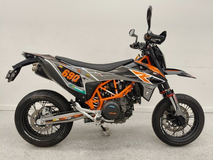 2019 Ktm 690 SMC R Orange