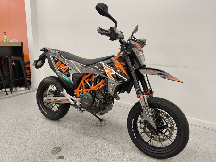 2019 Ktm 690 SMC R Orange