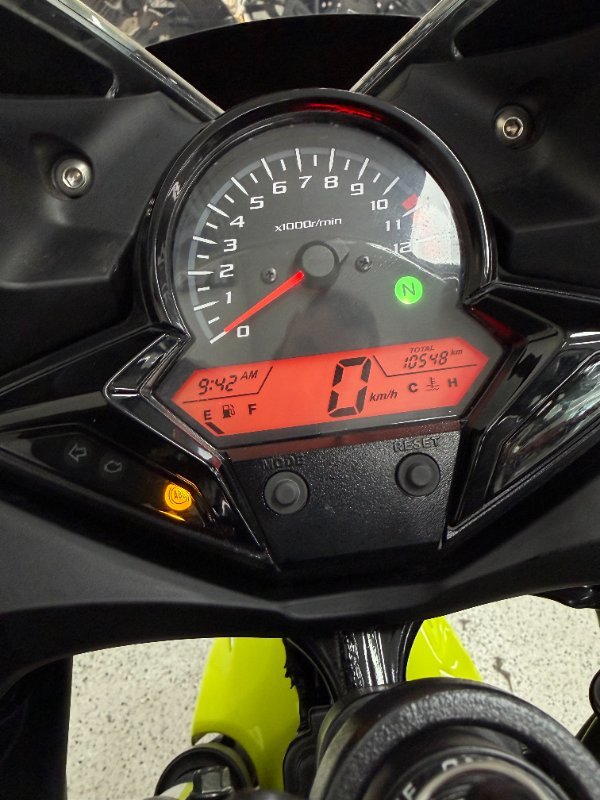 2017 Honda CBR300R Yellow