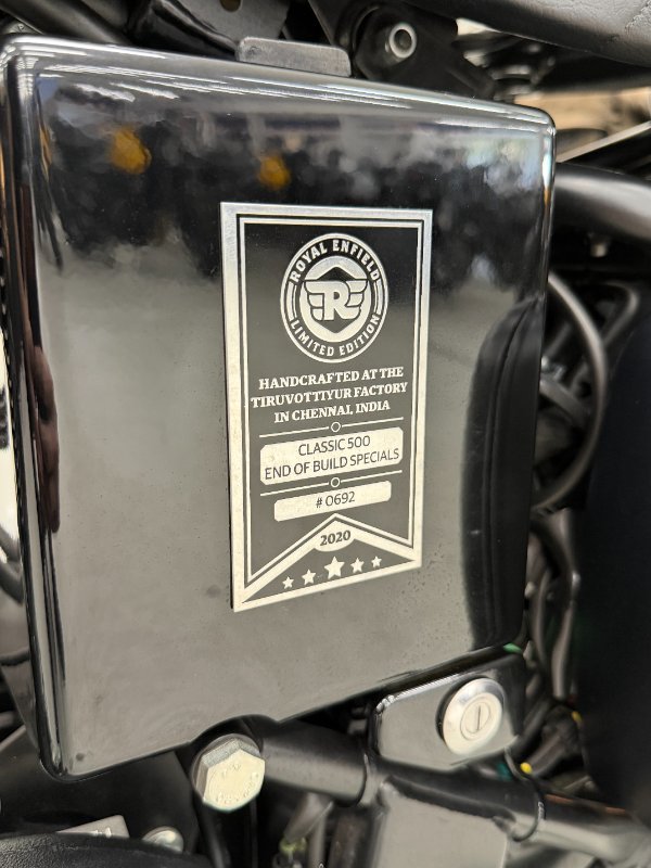 2021 Royal Enfield CLASSIC 500 ABS Black