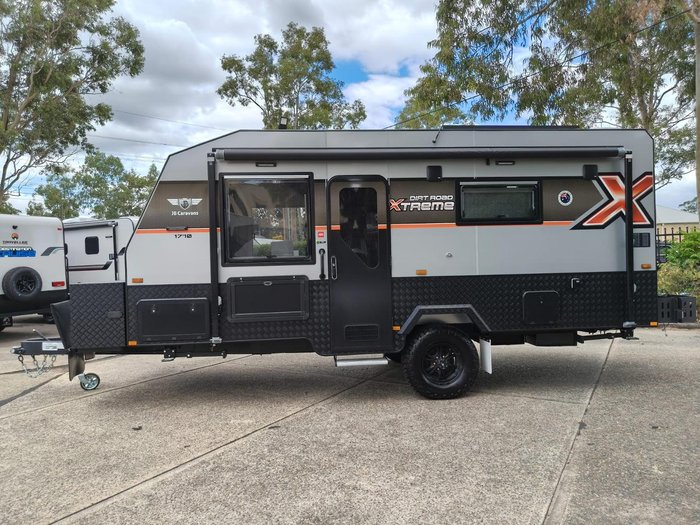 2026 JB Caravans Dirt Road Xtreme 17'10 Front Door Cafe