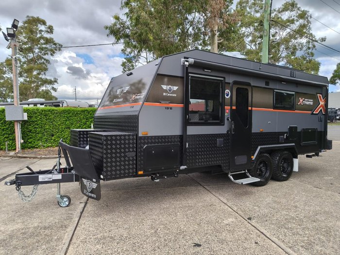 2026 JB Caravans Dirt Road Xtreme 19'6 Front Door Cafe