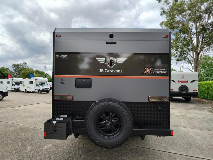 2026 JB Caravans Dirt Road Xtreme 19'6 Front Door Cafe