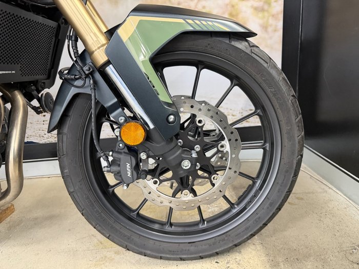 2022 Honda CB500XA (NX500) GREEN