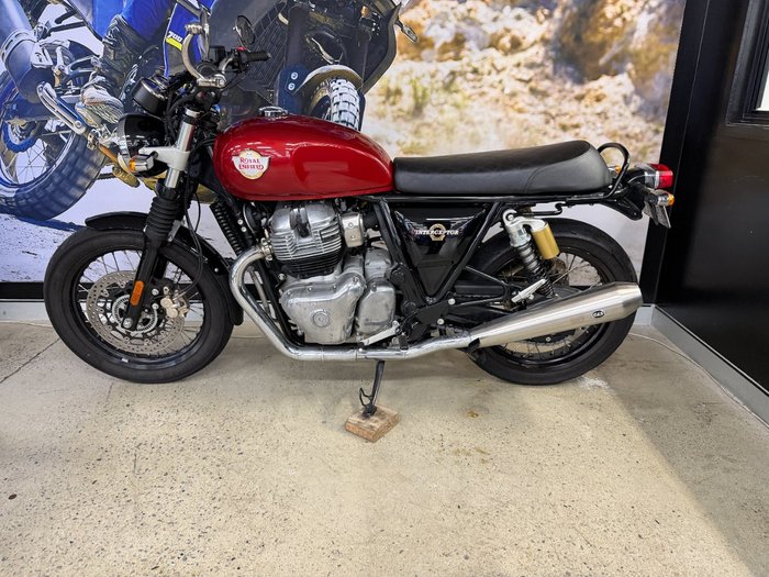 2022 ROYAL ENFIELD (SEE ALSO ENFIEL INTERCEPTOR 650 E5 CUSTOM RED