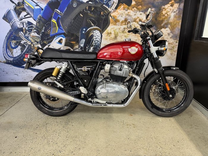 2022 ROYAL ENFIELD (SEE ALSO ENFIEL INTERCEPTOR 650 E5 CUSTOM RED