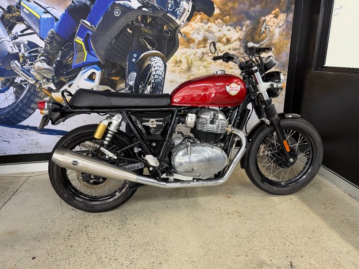 2022 ROYAL ENFIELD (SEE ALSO ENFIEL INTERCEPTOR 650 E5 CUSTOM RED