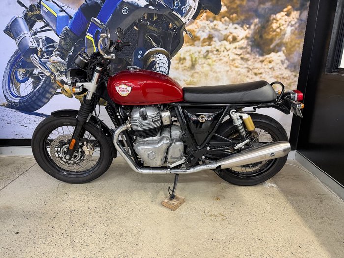 2022 ROYAL ENFIELD (SEE ALSO ENFIEL INTERCEPTOR 650 E5 CUSTOM RED