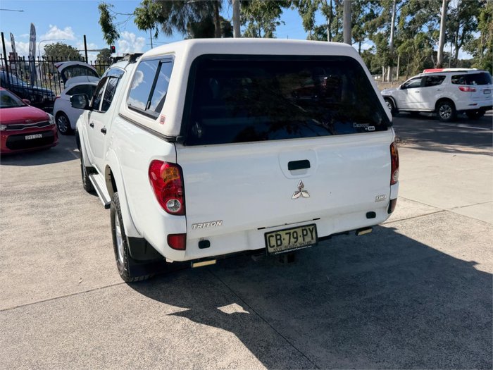 2014 MITSUBISHI TRITON GLX (4x4) MN MY14 UPDATE White