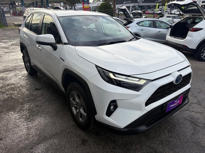 2024 Toyota RAV4 GX AXAH52R Glacier White