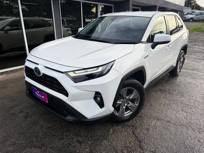 2024 Toyota RAV4 GX AXAH52R Glacier White