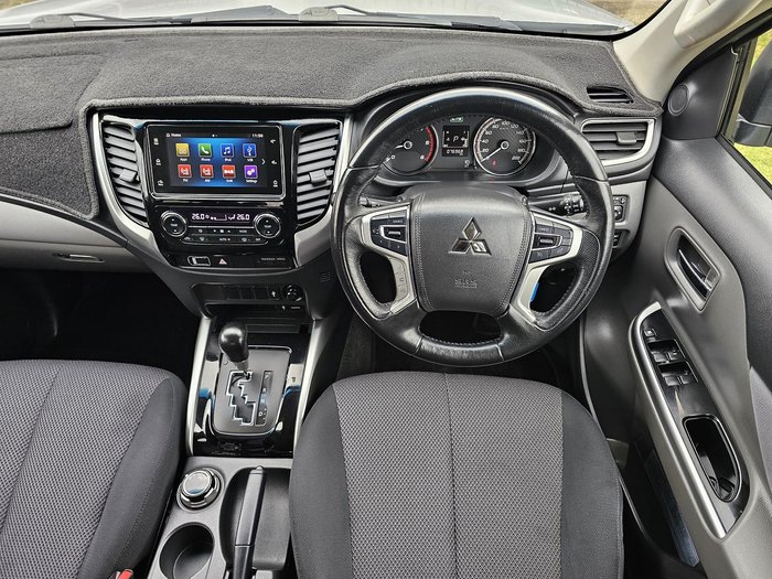 2018 Mitsubishi Triton GLS MQ MY18 4X4 Dual Range Sterling Silver